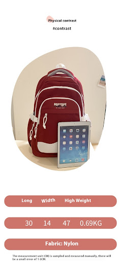 Title 1, High School Simple Travel Backpack
