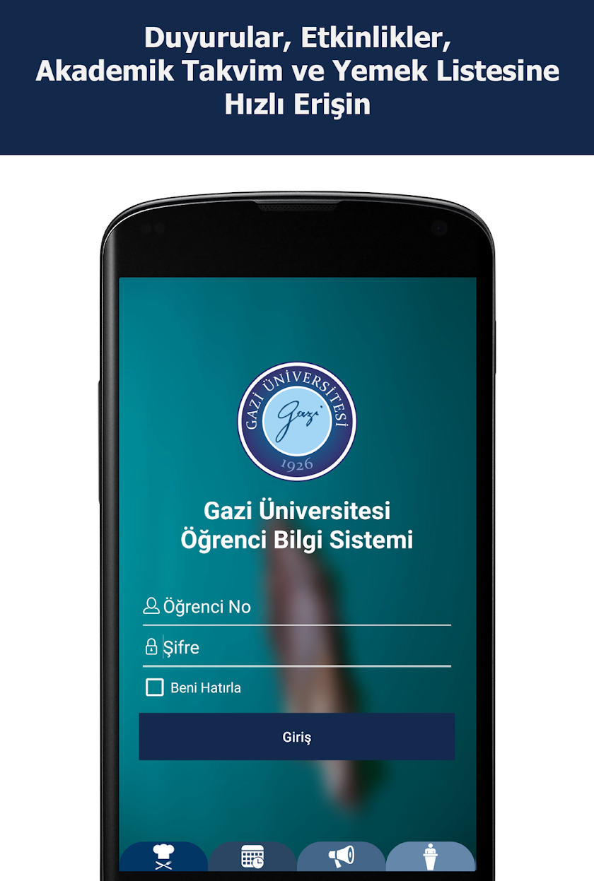 Gazi Üniversitesi Screen 1