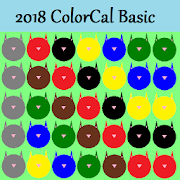 2018 ColorCal USPS color coded letter carriers