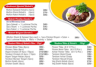 Lucknowi Lazeez menu 1