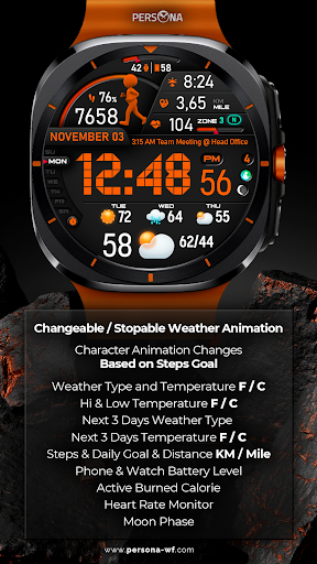 Screenshot PER23 Digital Watch Face