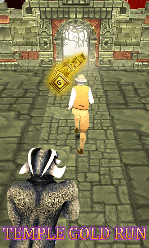 Android application Temple Gold Run screenshort