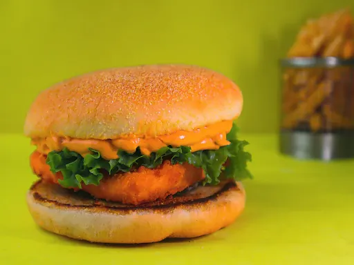 Fiery Paneer Burger