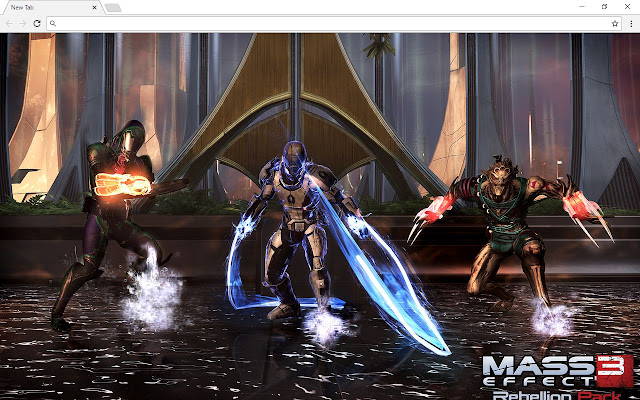 Mass Effect Backgrounds & New Tab