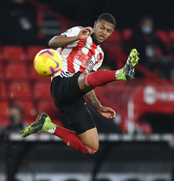 Rhian Brewster of Sheffield United