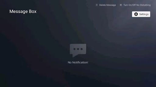 Screenshot Message Box