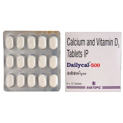 DAILYCAL 500MG 15TAB