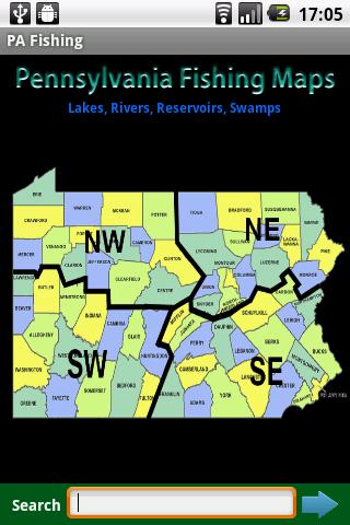 Pennsylvania Fishing Maps 11K apk