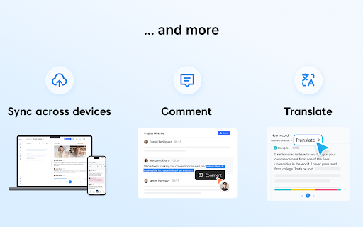 Notta: AI Meeting Notetaker & Audio Transcription Preview 5