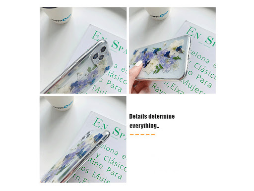 Title 5, Apple Compatible Transparent Epoxy Dry Flower P...