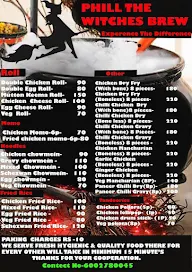 Phill The Witches Brew menu 2