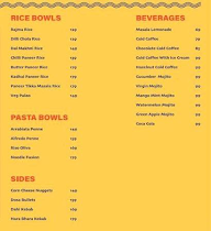 Khichdi Central menu 2