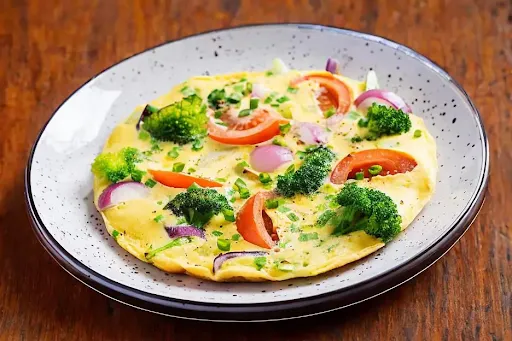Special Veggie Omelette [4 Eggs]