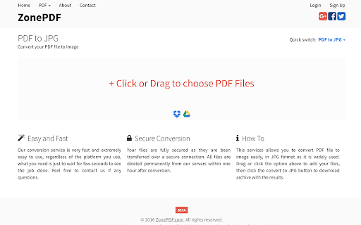 PDF to JPG Converter