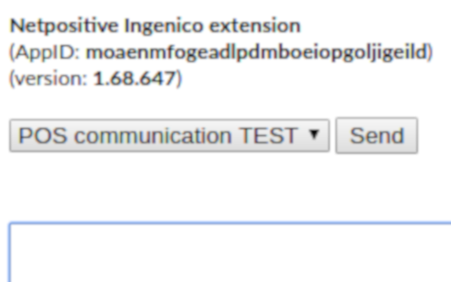 Netpositive Backstage Ingenico Extension Preview image 0