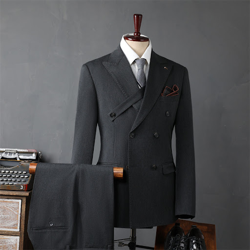Dark Gray Suit Suit Trousers