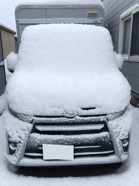 タントカスタムの雪☃️に関するカスタム事例の投稿画像1枚目