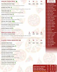 Laziz Pizza menu 1