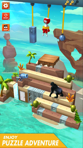 Screenshot Rope Cut - Rescue Hero