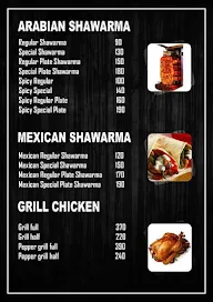 Shawarma Town menu 2