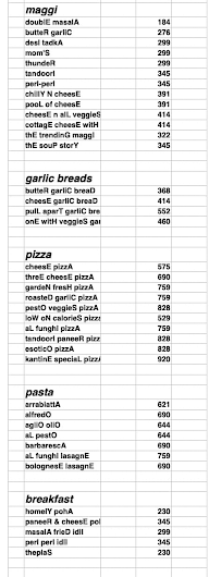 Kantine By Namo menu 6