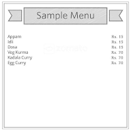 Krishna Foods menu 1