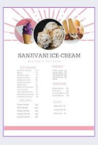 Sanjivani Ice-Cream menu 1