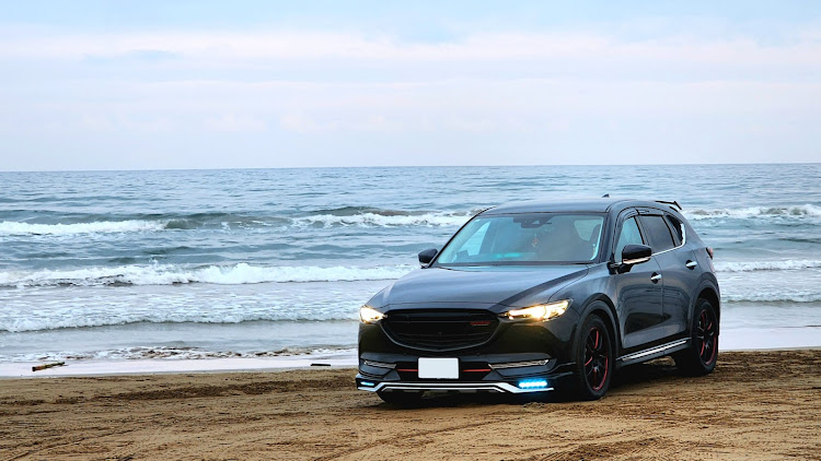 CX-5の海と愛車・千里浜なぎさドライブウェイに関するカスタム事例の投稿画像2枚目