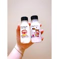 Chai Đựng Trà Sữa 120Ml _100Ml Chai Nhựa Đep Kèm (Nắp Đen Nắp Trắng