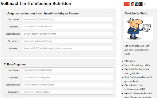 Vollmacht-Generator