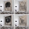 Decorz [Đẹp - Sẵn - Tặng Móc Treo] Tranh Vải Treo Tường Decor Phong Cách Bài Tarot