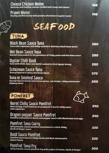 Pisces menu 