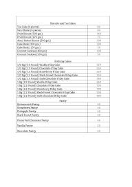 Globe Bakers & Cafe menu 3