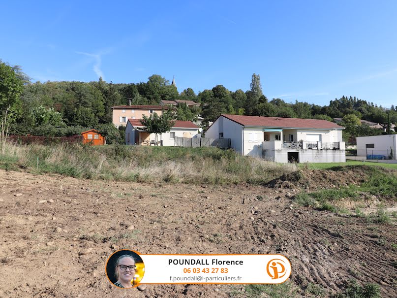 Vente terrain  596 m² à Hauterives (26390), 60 000 €