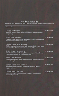 Sea Lounge menu 7