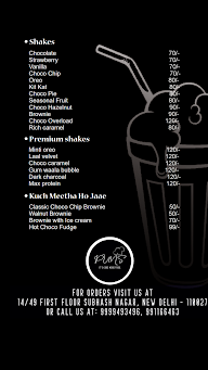 Choco Moksha menu 7