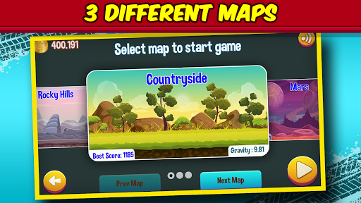 Screenshot Road Draw: Hill Racing