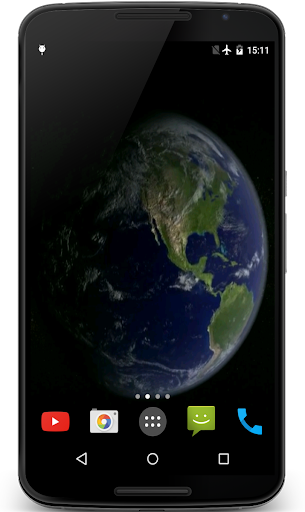 Earth and Moon Live Wallpaper