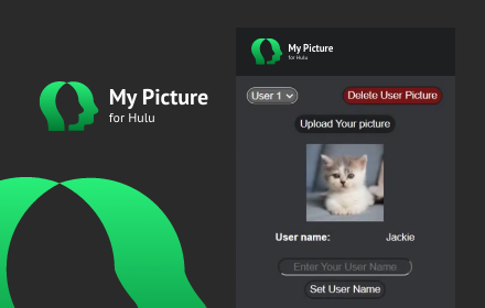 MyPicture for Hulu: custom profile picture small promo image