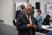 Transnet board chair Popo Molefe during a tea break on May 7 2019  in Parktown, Johannesburg, at the state capture inquiry.