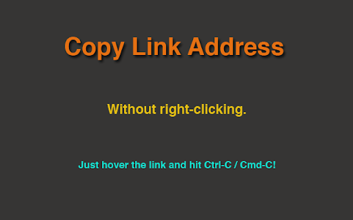 Copy Link Address