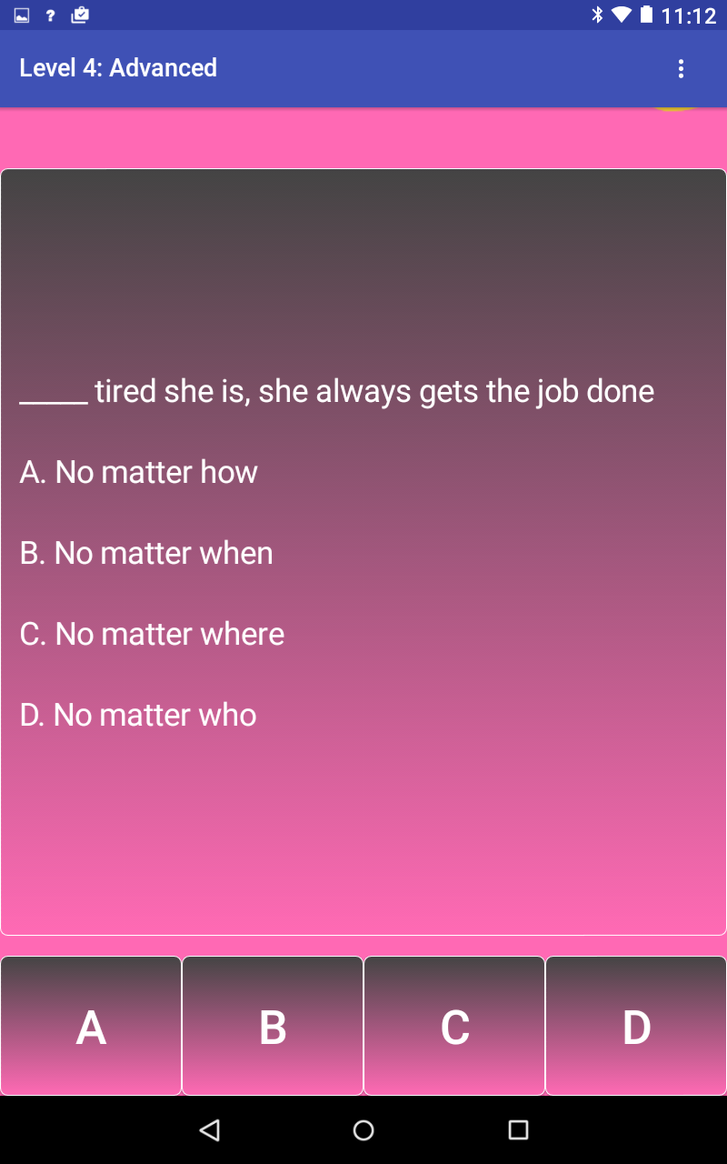 Lady English Grammar : en Screen 2