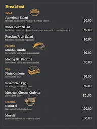 Aficionados menu 3