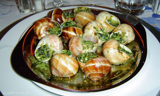 Trio d'escargots