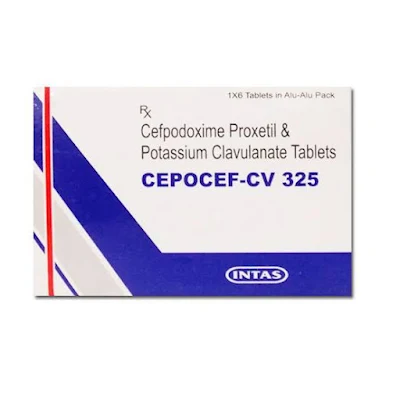 Cepocef-CV 325 Tablet 6's