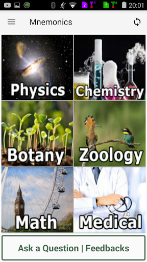 Mnemonic(Physics, Chem, Biology, Botany, Zoo, Med) screenshot 6