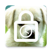 Cute puppy screen lock - time password 1.0.1 Icon