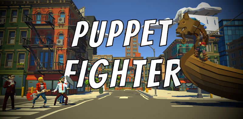 Puppet Fighter: 2 Players Ragdoll Arcade