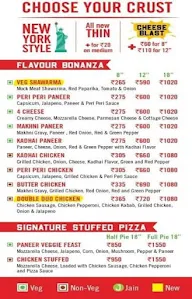 Sbarro - New York Pizza menu 3