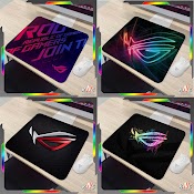 Mouse Pad, Bàn Di Chuột, Lót Di Chuột Họa Tiết Rog, Mặt Speed, Đế Trống Trượt